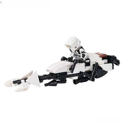 Star Wars Speeder Bike & Biker Scout Minifigure Set 2071-a