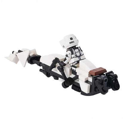 Star Wars Speeder Bike & Biker Scout Minifigure Set 2071-a