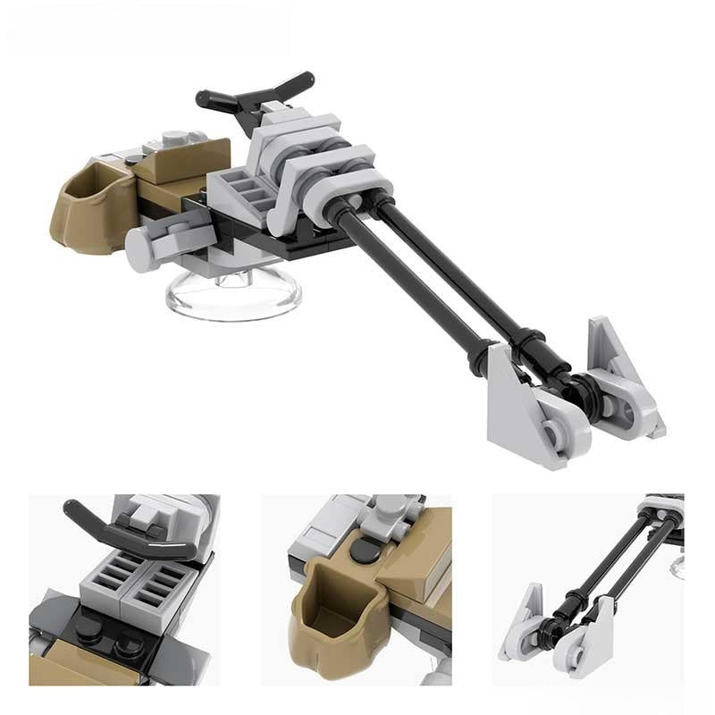 Star Wars Mandalorian Speeder Bike Minifigure Set 2187