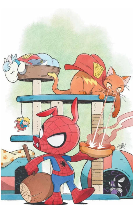 Spider-Man/Superman #1 GURIHIRU Big Dex Comics Exclusive Virgin Variant