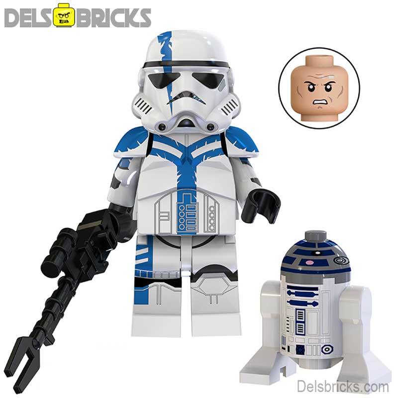 Stormtrooper Commander Star Wars Lego Minifigures Custom Toys 1