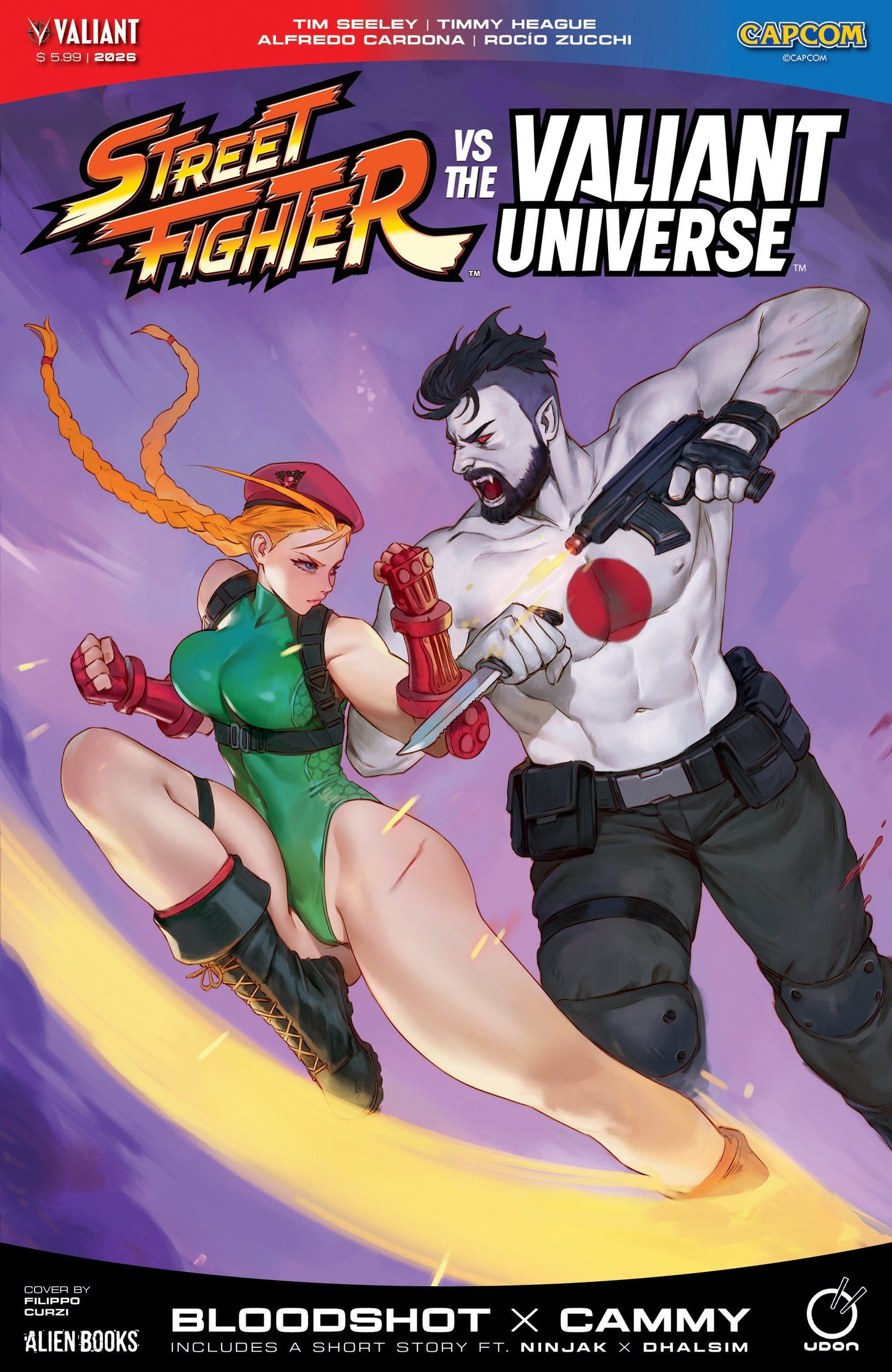 Street Fighter Vs. The Valiant Universe Special #1