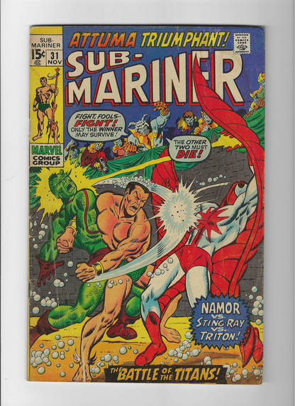 Sub-Mariner, Vol. 1 #31