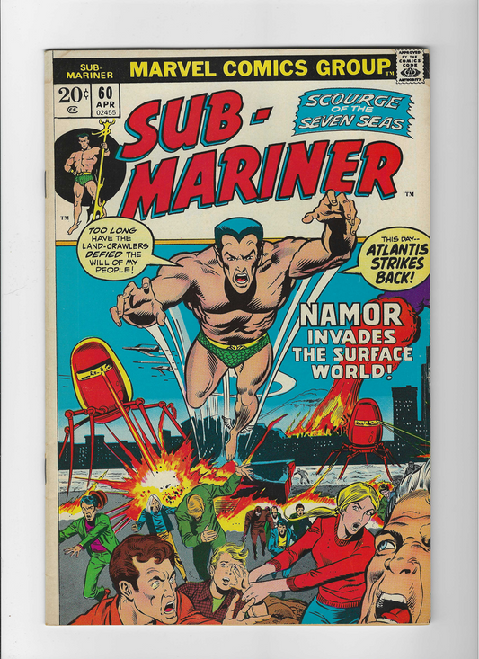 Sub-Mariner, Vol. 1 #60