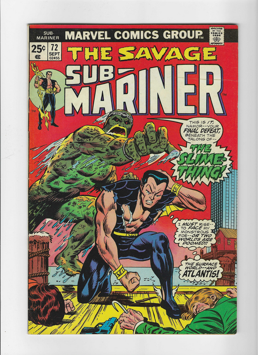 Sub-Mariner, Vol. 1 #72