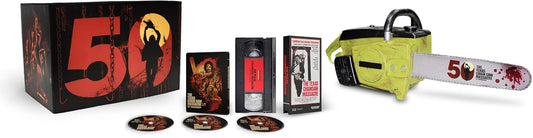 The Texas Chain Saw Massacre - 50th Anniversary Chainsaw Edition (4K Ultra HD + Blu-ray + VHS)