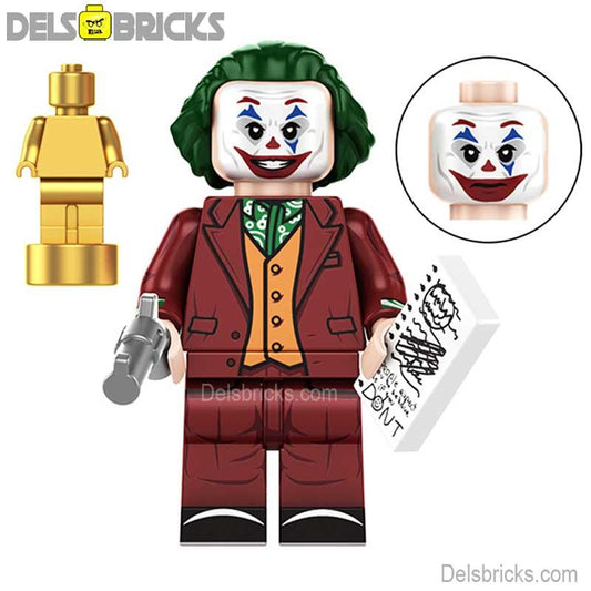 The Joker Arthur Fleck Joaquin Phoenix Lego Minifigures Custom Toys 8