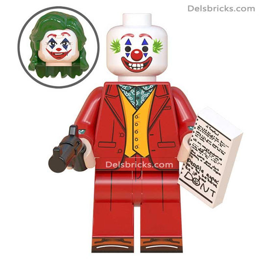 The Joker Arthur Fleck Lego Minifigures Custom Toys 6