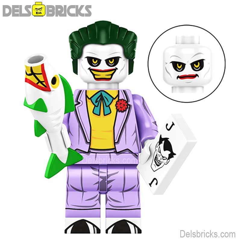 The Joker Batman Animated Series Lego Minifigures Custom Toys 3