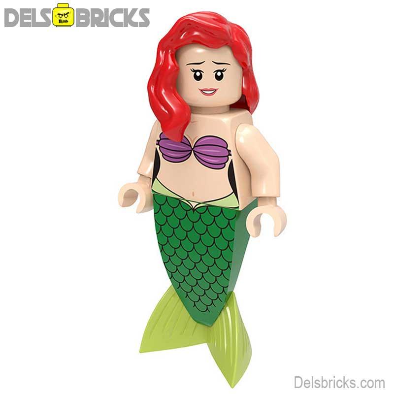 The Little Mermaid Disney Lego Minifigures custom toys