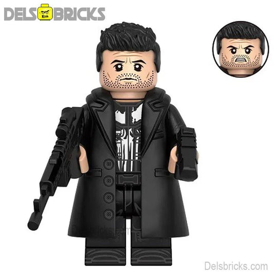 The Punisher Frank Castle Lego Minifigures Custom Toys 3