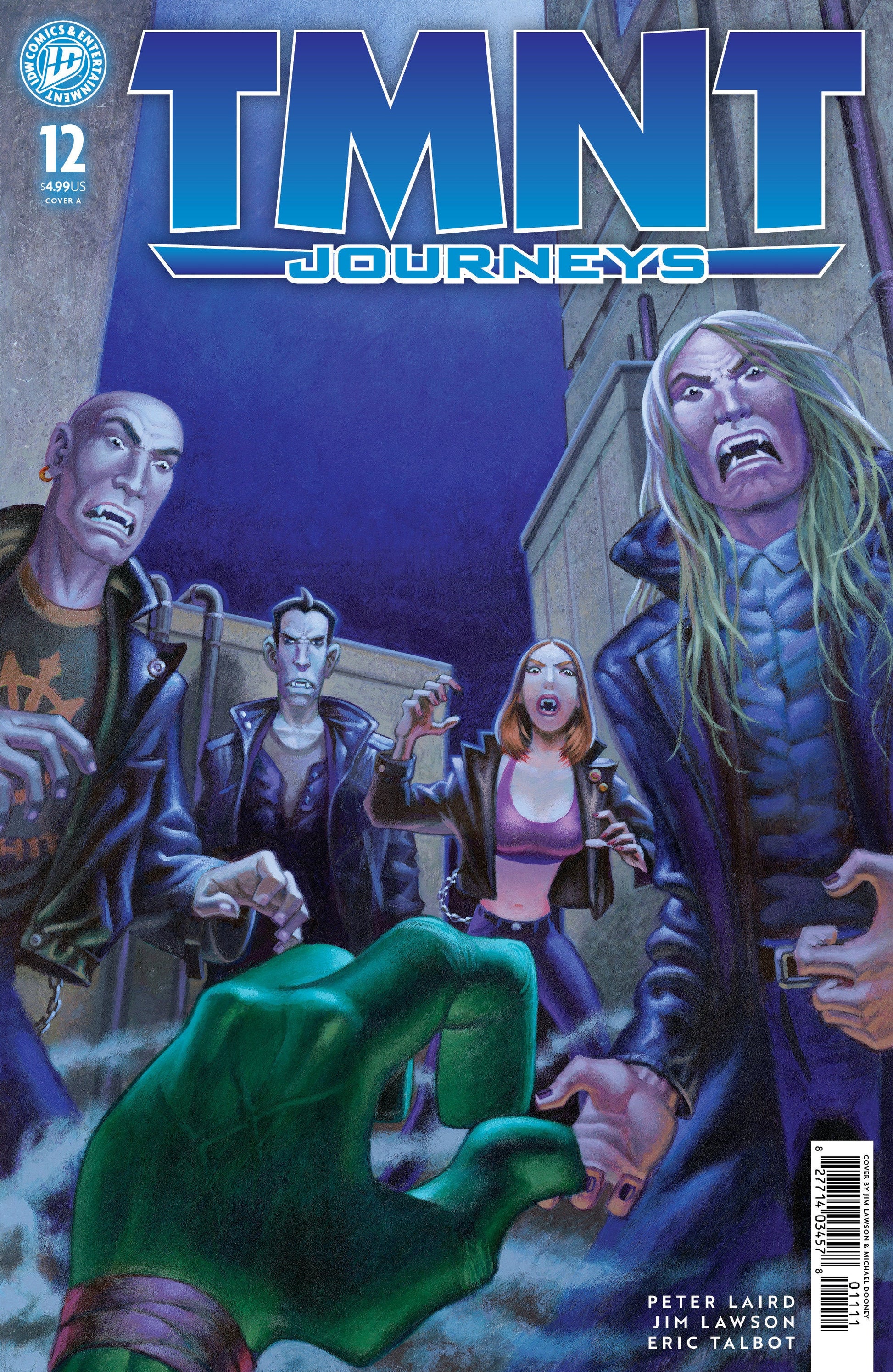 TMNT: Journeys #12 Cover A (Dooney & Lawson