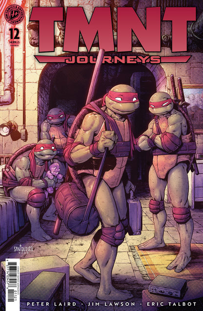 TMNT: Journeys #12 Variant B (Santolouco