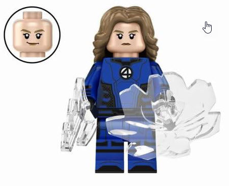 Invisible Woman Custom Minifig