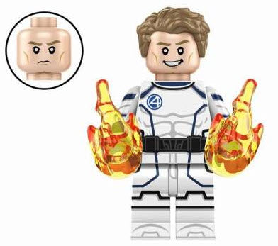 Flame Hero Custom Minifig (Space Suit) Custom Minifig