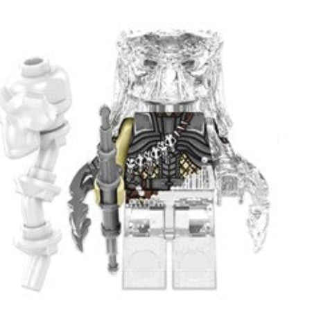 Predator Custom Minifig Transparent