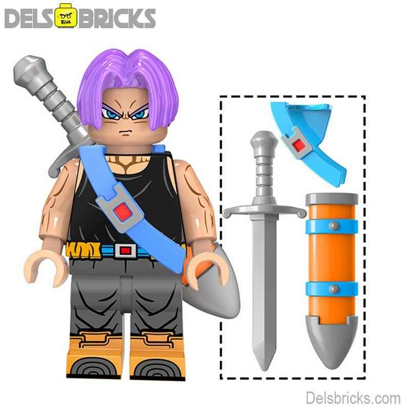 Trunks Dragon Ball Z Lego Minifigures Custom Anime Toys 1