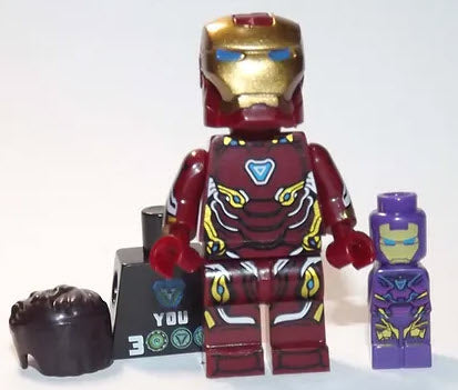 Iron Man Custom Minifigure – The Genius Billionaire in High-Quality ABS Plastic!