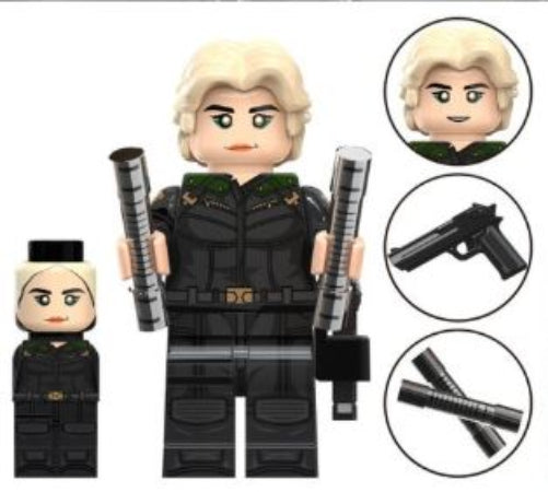 Elite Spy Brick Figure