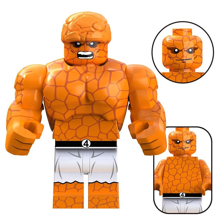 Rock Titan Brawler Custom Minifig