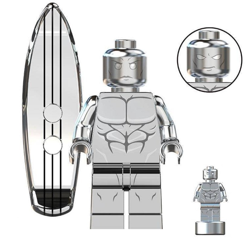 Galactic Surfer Custom Minifig