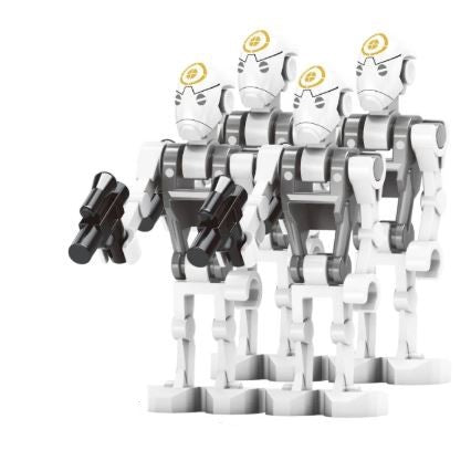 Assault Robot Captain Custom Minifig