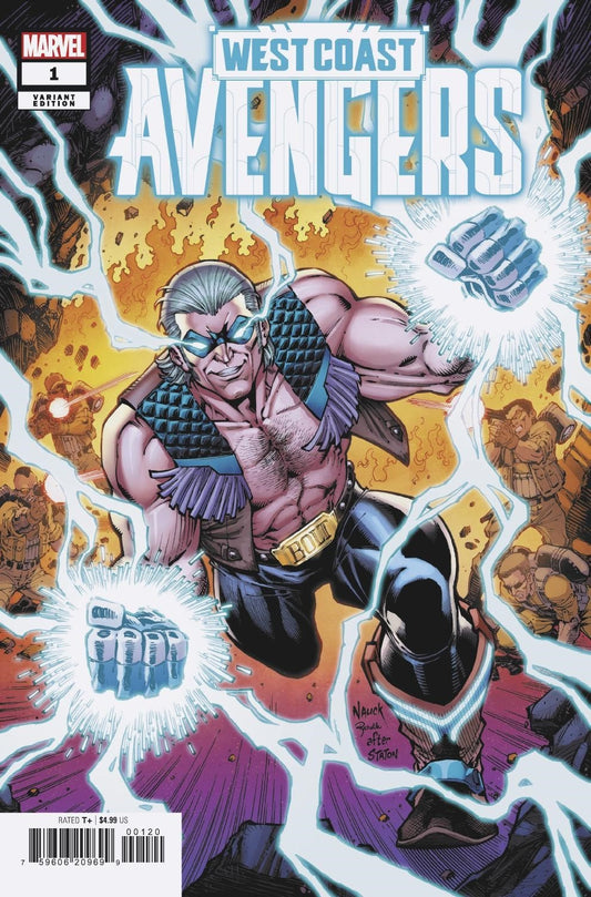 WEST COAST AVENGERS #1 TODD NAUCK SURPRISE VAR