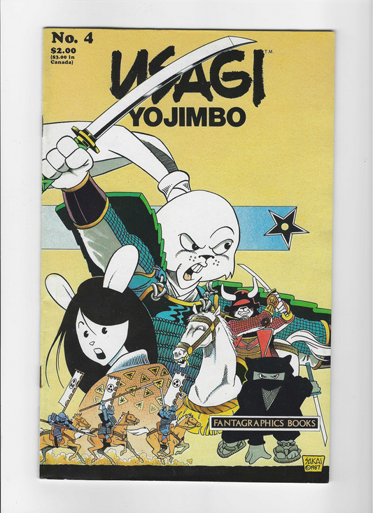 Usagi Yojimbo, Vol. 1 #4