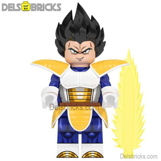 Vegeta Dragon Ball Z Super Lego Minifigures Best Custom Anime Toys 1