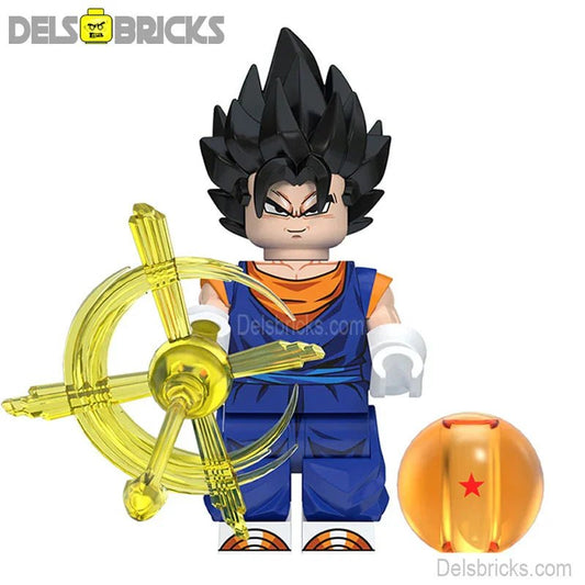 Vegetto Dragon Ball Z Super Lego Minifigures Best Custom Anime Toys