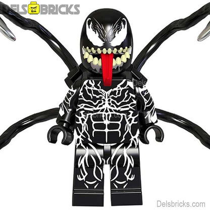 Venom Spider-Man villain Lego Minifigures Custom Toys 3