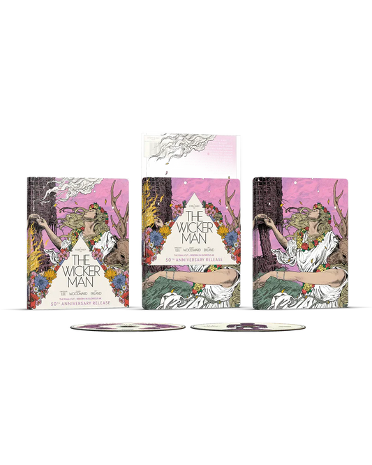 The Wicker Man - 50th Anniversary Limited Edition Steelbook (4K UHD + Blu-ray + Digital) - Used