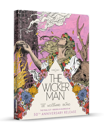 The Wicker Man - 50th Anniversary Limited Edition Steelbook (4K UHD + Blu-ray + Digital) - Used