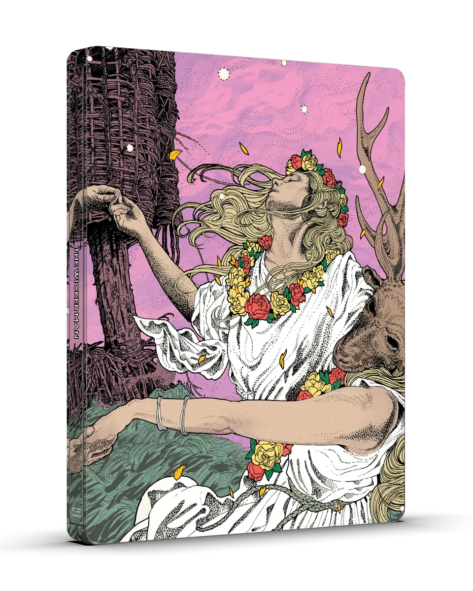 The Wicker Man - 50th Anniversary Limited Edition Steelbook (4K UHD + Blu-ray + Digital) - Used