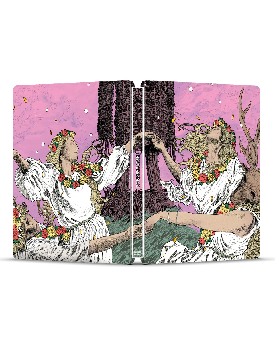 The Wicker Man - 50th Anniversary Limited Edition Steelbook (4K UHD + Blu-ray + Digital) - Used