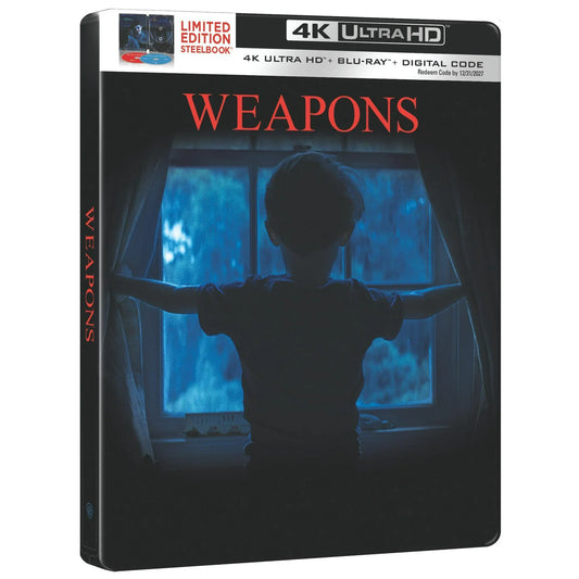 Weapons - Limited Edition Steelbook (4K Ultra HD + Blu-ray + Digital)
