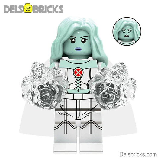 White Queen Emma Frost X-Men Marvel Lego Minifigures Custom Toys