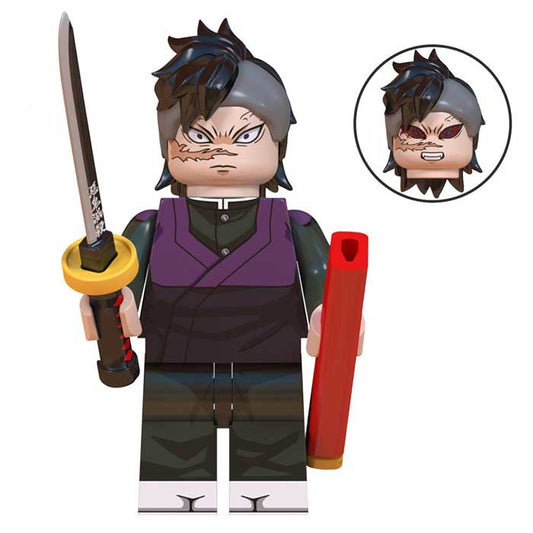 Shinazugawa Genya Demon Slayer LEGO Compatible Minifigure