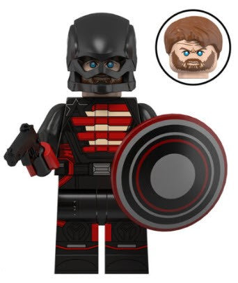 Patriotic Super Soldier Minifigure Thunderbolt Edition