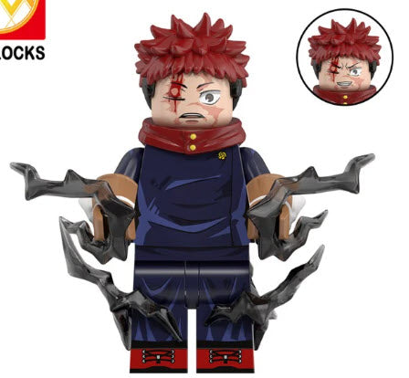 Itadori Yuji Custom Minifig