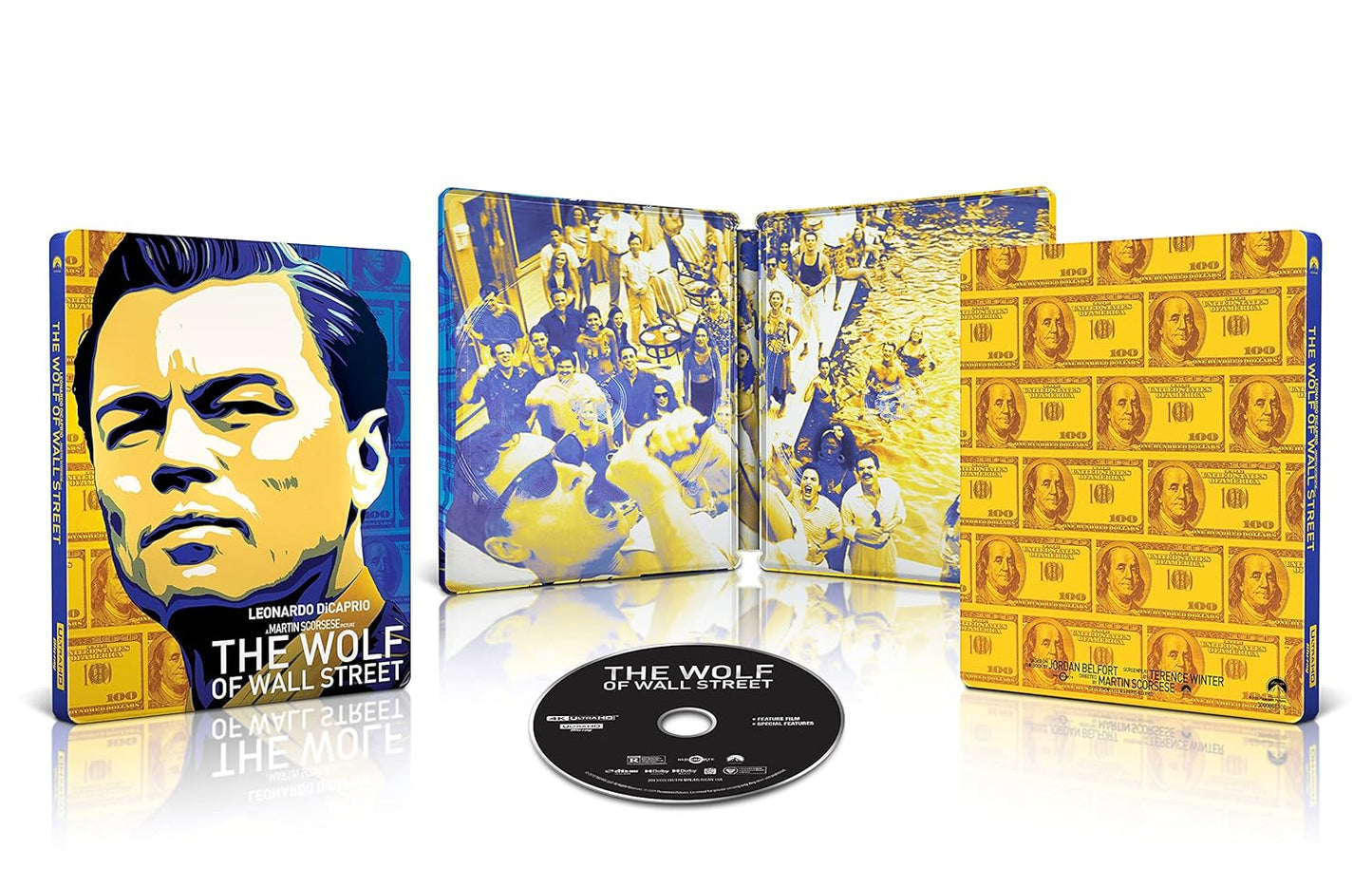 The Wolf of Wall Street - Limited Edition Steelbook (4K Ultra HD + Blu-ray + Digital)