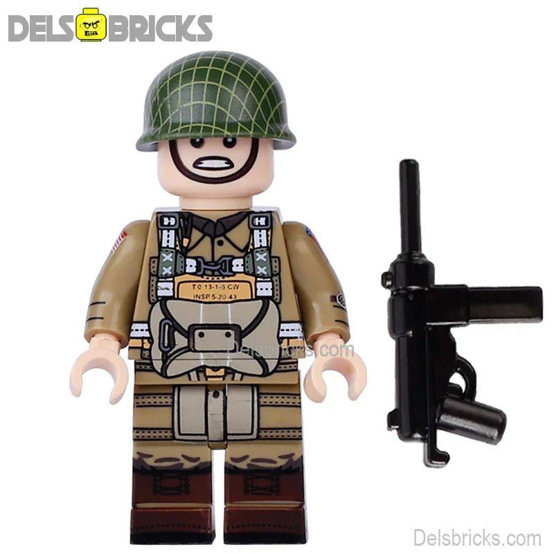 World War 2 American Soldier Custom Lego Star Wars Minifigures Toys