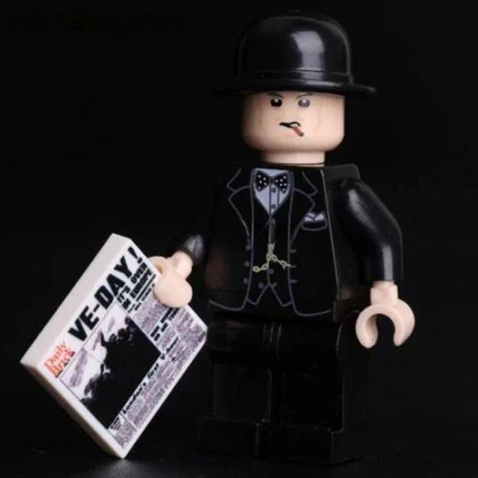 World War 2 British Prime Minister Winston Churchill Best Lego Minifigures Custom Toys