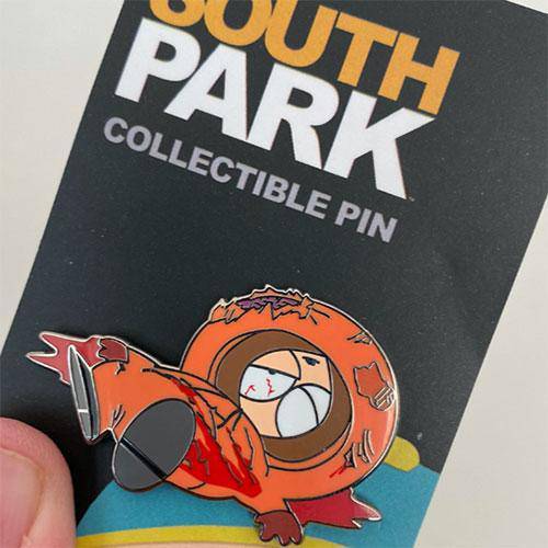 Zen Monkey:  Dead Kenny - South Park Enamel Pin