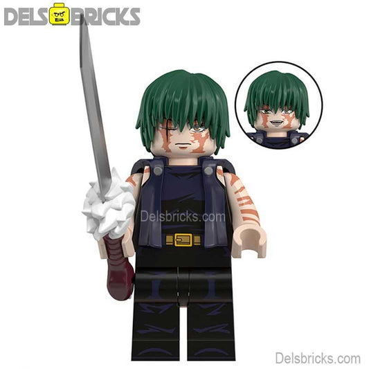 Zenin Maki Jujutsu kaisen Lego Anime Minifigures Custom Toys