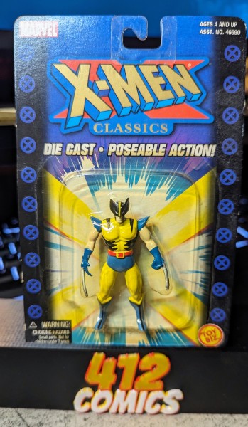 Marvel Die Cast Poseable Toy Biz X-Men Classics MOC