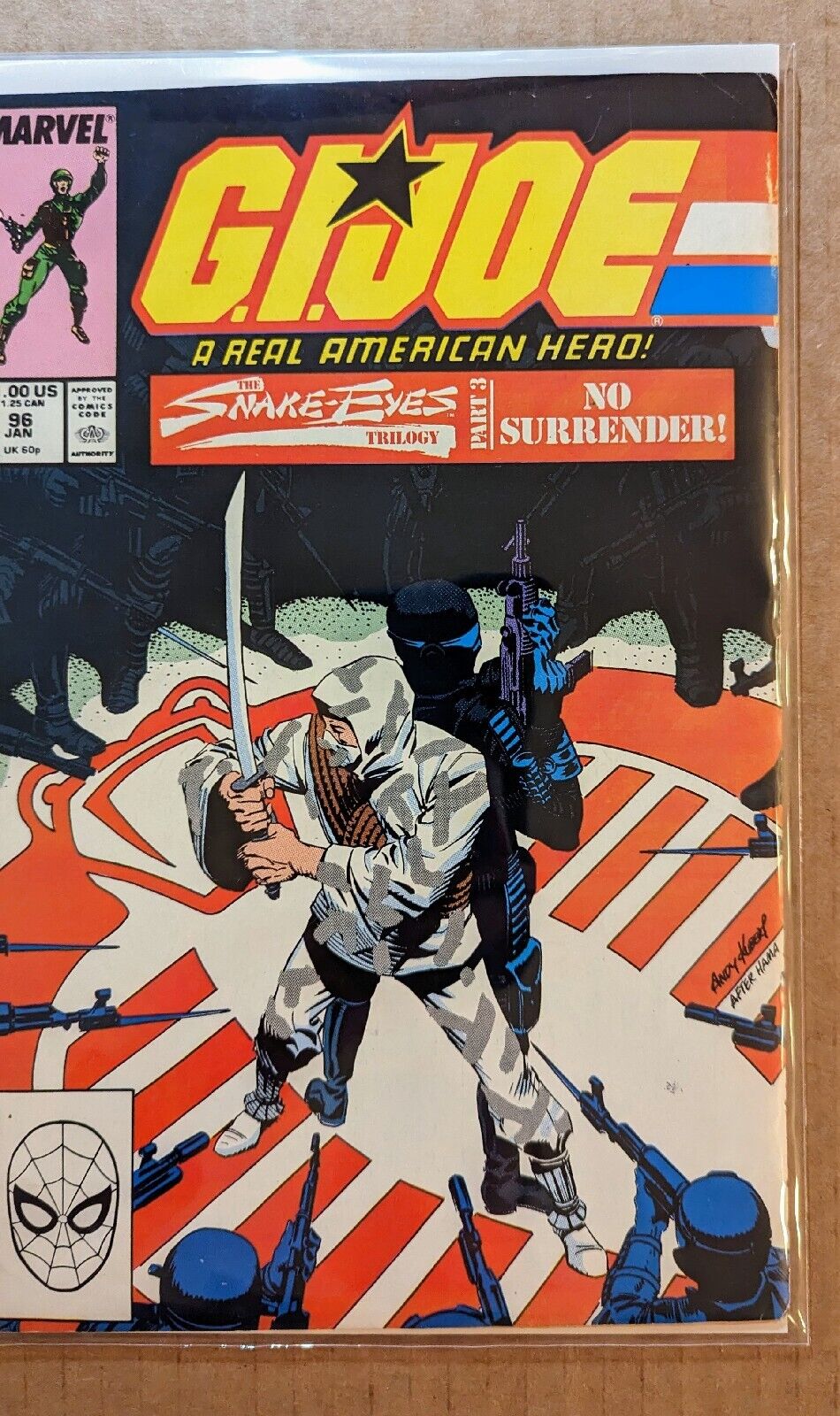 G.I. Joe: A Real American Hero (Marvel) #96A