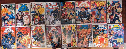 X-Man 26 Comic Lot 1994-1996 Instant Collection VF - NM Condition