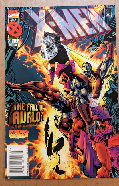 X-MEN #42 (1995) V2 KEY! THE DEATH OF RUSTY COLLINS MARVEL COMICS