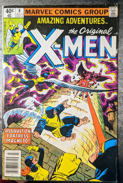 X-Men Amazing Adventures #1 and  #8 Marvel - 1980